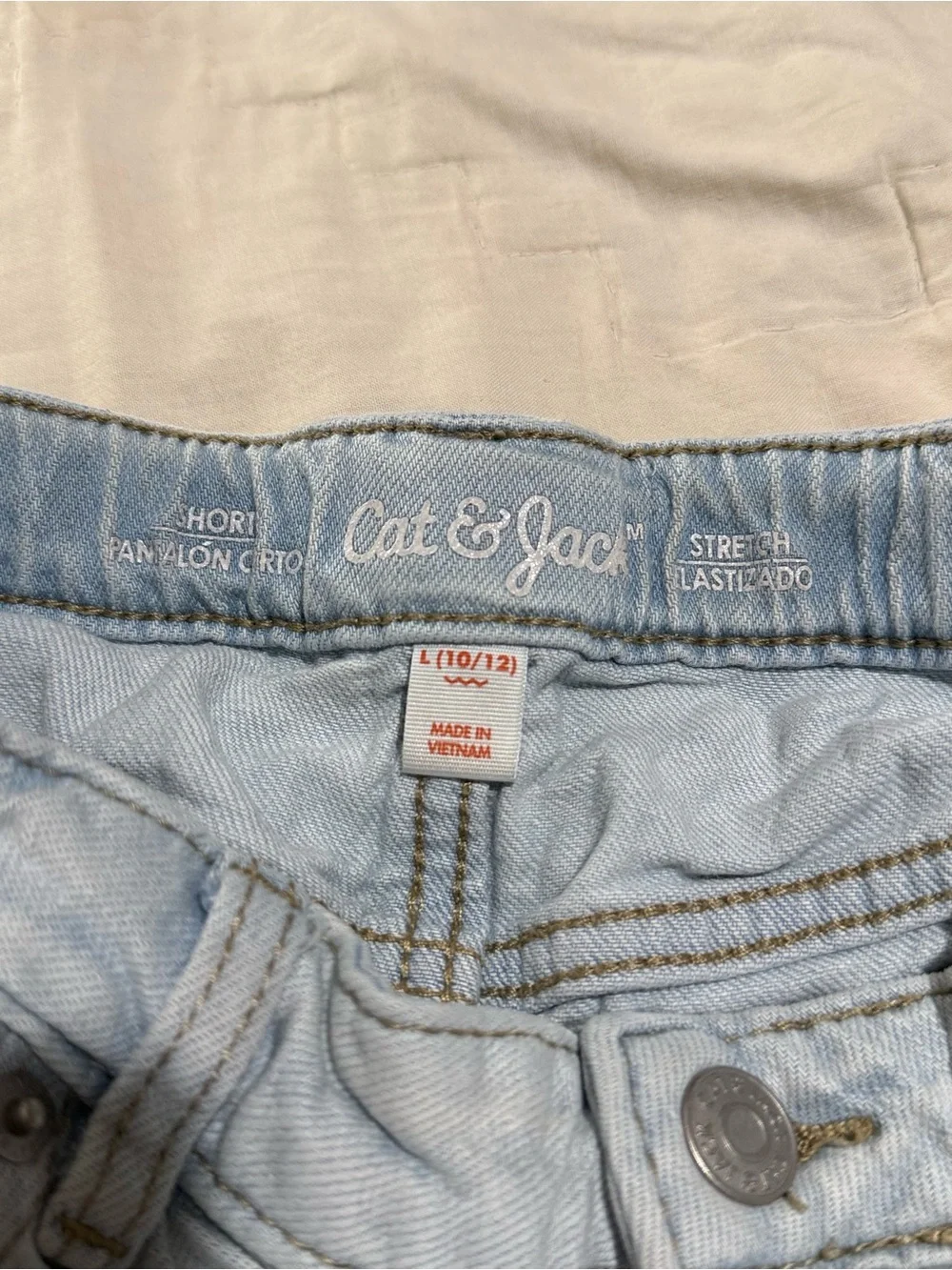 Girls Denim Shorts 2-Pair Bundle